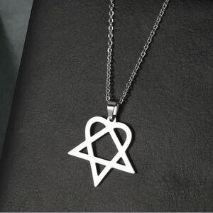 HIM Heartagram Necklace